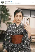 岡本玲、浴衣ショット公開「いつの写真やねん」ファン絶賛の声続々