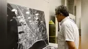 山口市で「写真が語る『山口県の空襲』」展、米軍撮影の航空写真など２０点展示