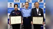 宮崎・椎葉村の郵便局長と局員、特殊詐欺被害防止で感謝状
