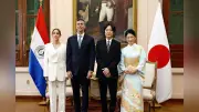 秋篠宮ご夫妻、パラグアイ大統領を表敬訪問 移住90周年に感謝