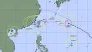 日本近海で32年ぶり「クアドラプル台風」4つ同時発生 8月では1994年以来