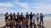 RIZIN子供海の家プロジェクト、鎌倉でファイターと子どもたちが夏を満喫