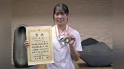 セーリング女子ILCA6級連覇のダウスト絵麻さん、地元で優勝報告