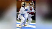済美・西村まりあ、空手女子組手で決勝進出「一番いい状態で迎えられそう」