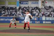 SHOW-WA、千葉ロッテ戦でパフォーマンス＆始球式 山本佳志は106キロ記録も後逸