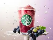 スタバ、巨峰の新作2種きょう登場 フローズンティー＆ソーダ
