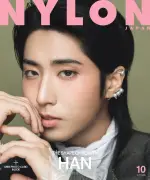 Stray Kids・ハン、NYLON JAPAN W表紙に登場 貴公子ビジュアル披露