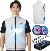 Taegilaの空調作業服がAmazonで46%オフの4999円、体感温度23度の低減効果