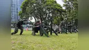 台湾で大規模軍事演習「漢光」開始、中国のグレーゾーン戦術想定