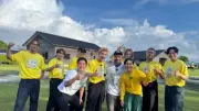 岩田剛典＆イモトアヤコ、能登に巨大地上絵完成「盛り上がった1日になって良かった」