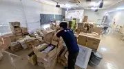 熊本地震被災地で活動の武雄市職員3人、小松市長に報告