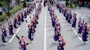 THE ALFEE監修よさこいチーム、高知で「メリーアン」乱舞 高見沢「忘れられない挑戦」