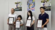 小3女児が燃える段ボール発見、高1らと協力し初期消火で延焼防ぐ…神戸市消防署が感謝状