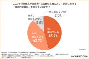 東京都民の約9割が物価高で家計負担、補助金詳細を知る人は7.5%
