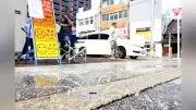 富山市で消雪装置を打ち水に活用する実証実験、気温1度低下確認