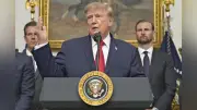 トランプ氏、イラン制裁強化を表明「前例のない規模の経済戦争」合意機会逃したと主張