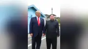 トランプ氏、金正恩氏とのツーショット写真をSNSに投稿「とても仲良しだ」