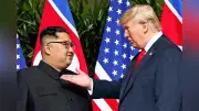 トランプ氏、金正恩氏は対話に前向きと主張…韓国大統領への不満も