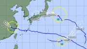 台風15号、11日夕方以降に東北・関東上陸の恐れ 異例の西進ルート