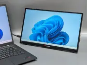 実売2万円台でタッチ対応の14型モバイルディスプレイ「PMT-14」を試す：Verbatimの新モデル
