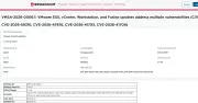 VMware製品にCVSS 9.8の脆弱性、回避策なし　迅速なアップデートを推奨