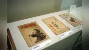 「戦争と三重」展 戦意高揚の言葉やデザインを展示 三重県総合博物館で23日まで