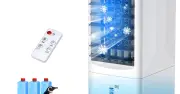 エアコン不要の部屋でも快適に過ごせる「水冷式冷風機」がセールで35%オフの8498円