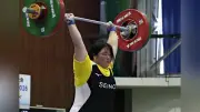 重量挙げ女子77キロ超級、西彼農・森七菜実が連覇達成