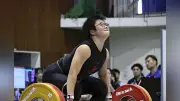 重量挙げ女子77キロ級で倉敷商・大嶋志歩選手が準優勝、不安とプレッシャーの中で