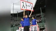 横浜アルプス、生徒会役員3人が応援団をまとめ一役