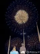 横浜流星＆広瀬すず、『汝、星のごとく』コラボ花火に感激 25万人来場の花火大会にサプライズ登場