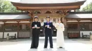 横浜流星、広瀬すず&藤井監督と今治のパワースポットで映画大ヒット祈願