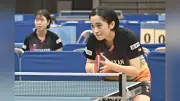 卓球女子団体、遊学館はベスト８に終わる…野間主将「最後の戦いを精いっぱい楽しめた」
