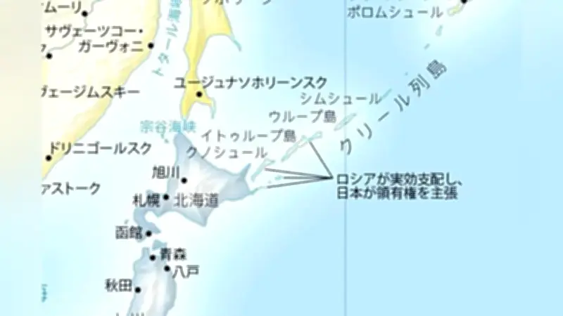 イコールアース図法の地図で北方領土がロシア領と同色、木原官房長官が修正申し入れ