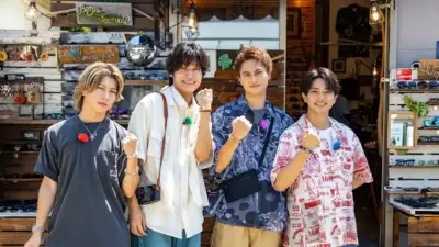 Aぇ! group、佐野晶哉プロデュースの神奈川旅で夏の思い出作り おそろいブレスで結束