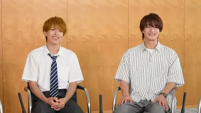 ACEes深田竜生、浮所飛貴の“落ち着きのなさ”を暴露「セットをあさり出す」メイキング第2弾配信