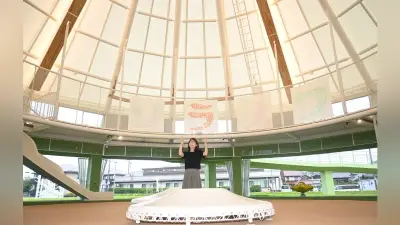 雨の日も遊べる全天候型公園「高浜公園ソラノワ」開園、隈研吾さん設計