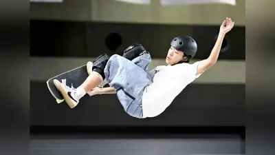 アジア大会スケボー男子パーク、15歳の永原が金、志治が銅 日本の弱点に光
