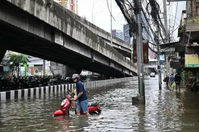 バンコク洪水、5万世帯超が被害 4900人近くが避難
