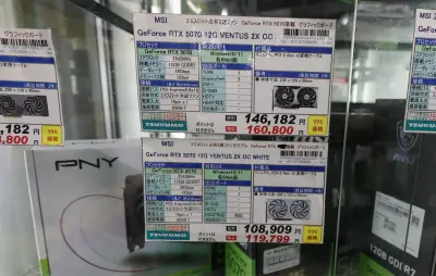 グラフィックスカードの高値が9月に落ち着く？16GB搭載モデルは今週が狙い目