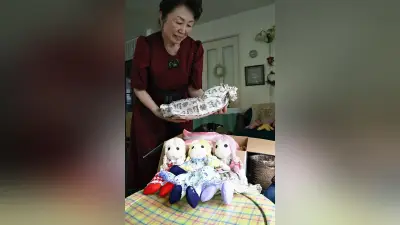 ウクライナの子らに手作り人形１５７５体、大津の「さくらちゃんプロジェクト」３年半