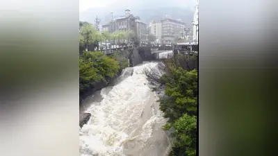 岐阜県内大雨、飛騨川氾濫危険情報 下呂・高山・白川町で5250世帯に避難指示