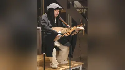肥後琵琶、熊本県内の奏者はわずか2人 岩下小太郎さんが伝統つなぐ