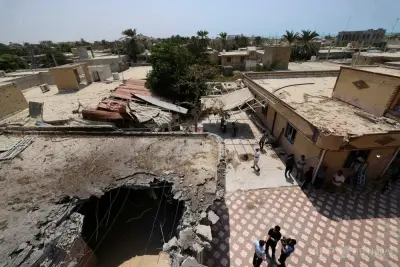 イラン結婚式場の空爆現場、メディアに公開 5人死亡、70人近く負傷