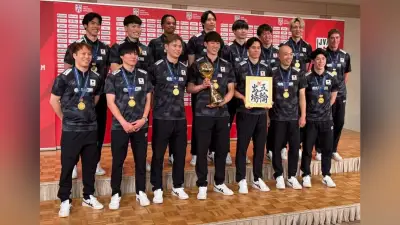 石川祐希主将「五輪でメダルが最終目標」 ロス五輪出場権獲得のバレー男子代表が会見
