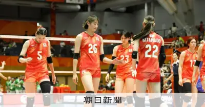 バレー女子、48年ぶり金ならず 名古屋アジア大会で中国に0―3完敗