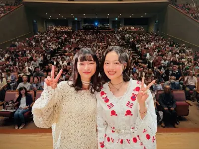『風、薫る』最後のイベント 見上愛、涙ぐむ 上坂樹里と栃木でファンに感謝