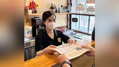 北九州市で外国人の飲酒運転防止、小倉北署が外国料理店にチラシ配布