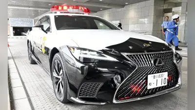 レクサスLSのパトカーが香川県警に納車、全国初の導入