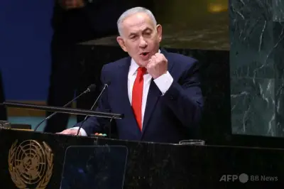ネタニヤフ氏、国連演説で英仏を「どの口が」と痛烈批判